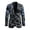 Abstract Branches Pattern, variant on Summer Sport Coat with Floral Leopard Print, Slim Fit Lightweight Polyester Men's Business Jacket for Casual Wear