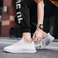 thumbnail image 5 of EKRBXA Knit No-Tie Sneakers, Lightweight Breathable Mesh Walking Shoes, Non-Slip Comfort Casual Athletic Shoes for Gym & Everyday Wear, 5 of 6