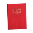 thumbnail image 1 of Cuaderno profesional 2023 A7 Salvador Planificador de cuaderno Rojo, 1 of 10