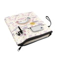 thumbnail image 3 of HELLHERO Cloud and Floral Pattern Zipper Pouch Book Lovers Gifts Easy Carry Book Case with Washable Polyester Book Cover Carrying Case for Women 8.66 x 11.42, 3 of 8
