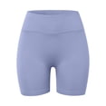 thumbnail image 4 of Pantalones cortos sin costuras de cintura alta para mujer: diseño elástico que realza el trasero, tallas S-XL, 4 of 5