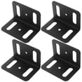 thumbnail image 3 of L Shape Metal Brackets for Wood Shelves Delivering Strong Support 4Pcs, 3 of 5
