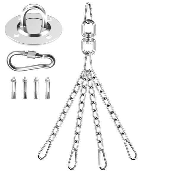 Soporte para Saco de Boxeo YORWHIN con Rotación 360° en Acero Inoxidable