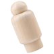 thumbnail image 4 of Muñecas de madera con clavijas, figuras de personas sin terminar, muñecas de madera para manualidades DIY, juguetes de grafiti 68 mm x 32 mm, 4 of 9