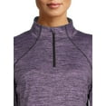Athletic Works Women's Quarter Zip Active Jacket