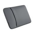 thumbnail image 2 of Bolsa portátil a prueba de golpes para ordenador portátil, funda de transporte con cremallera de ocio, organizador multifunción para teléfono Juegos de teclado y mouse para computadora gris, 2 of 6