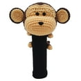 thumbnail image 2 of StitchHead Hand Stitched Yarn Animal Driver/Wood Head Cover - Monkey, 2 of 2