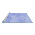 thumbnail image 2 of Ahgly Company Machine Washable Indoor Rectangle Persian Blue Traditional Area Rugs, 8' x 12', 2 of 4