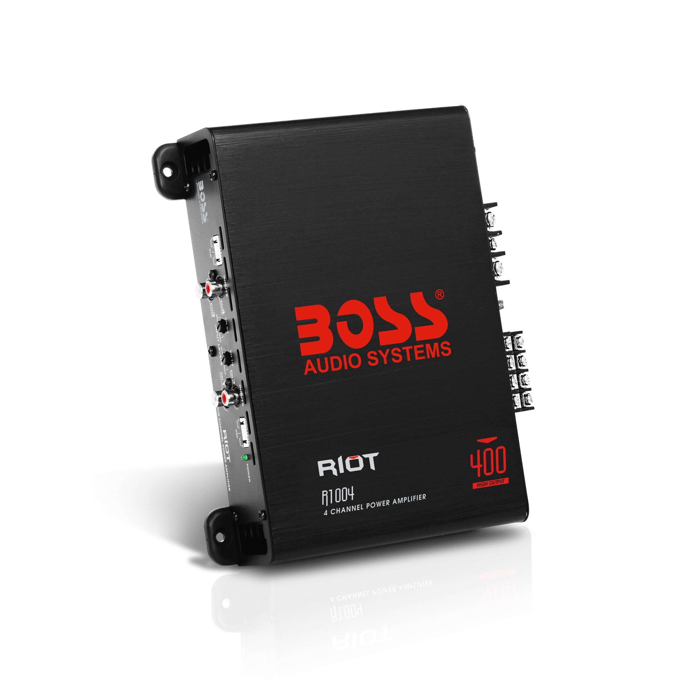 BOSS Audio Systems, Car Amplifier, 4 Channel, 7.8 Inch Black