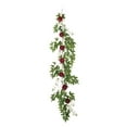 thumbnail image 6 of Efavormart 6 ft Wine 5 Flowers Silk Peony Garland Bendable Wire Vines  Artificial Flower Garlands, 6 of 10