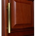 thumbnail image 4 of GlideRite 5 in. Center Solid Hexagon Bar Pull Cabinet Hardware Handle, Satin Gold, Pack of 5, 4 of 4