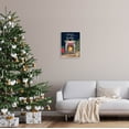 thumbnail image 2 of Stupell Industries Cozy Christmas Fireplace Mantle Graphic Art Gray Framed Art Print Wall Art, Design by Katie Doucette, 2 of 7