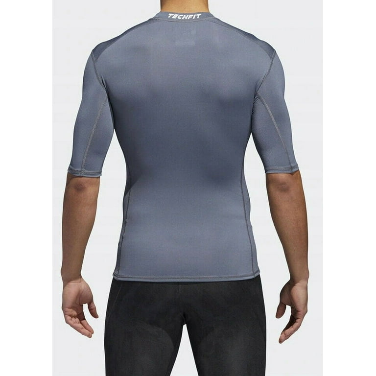 Adidas Techfit Short Sleeve Baseball Compression Shirt