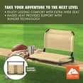 thumbnail image 6 of (2 pack) Ozark Trail Stadium Seat Gold, 6 of 17