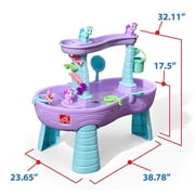 Step2 Rain Showers & Unicorn Sand and Water Table for Toddlers