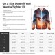 thumbnail image 5 of Balery Red And Blue Fire Cloud Dragon Sudadera ligera de manga larga con capucha y protección solar UPF 50+ para hombre y mujer, ideal para pesca y running-Small, 5 of 7