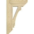thumbnail image 3 of Ekena Millwork 6"W x 20"D x 32"H Imperial Slat Rough Sawn Bracket, Douglas Fir, 3 of 4