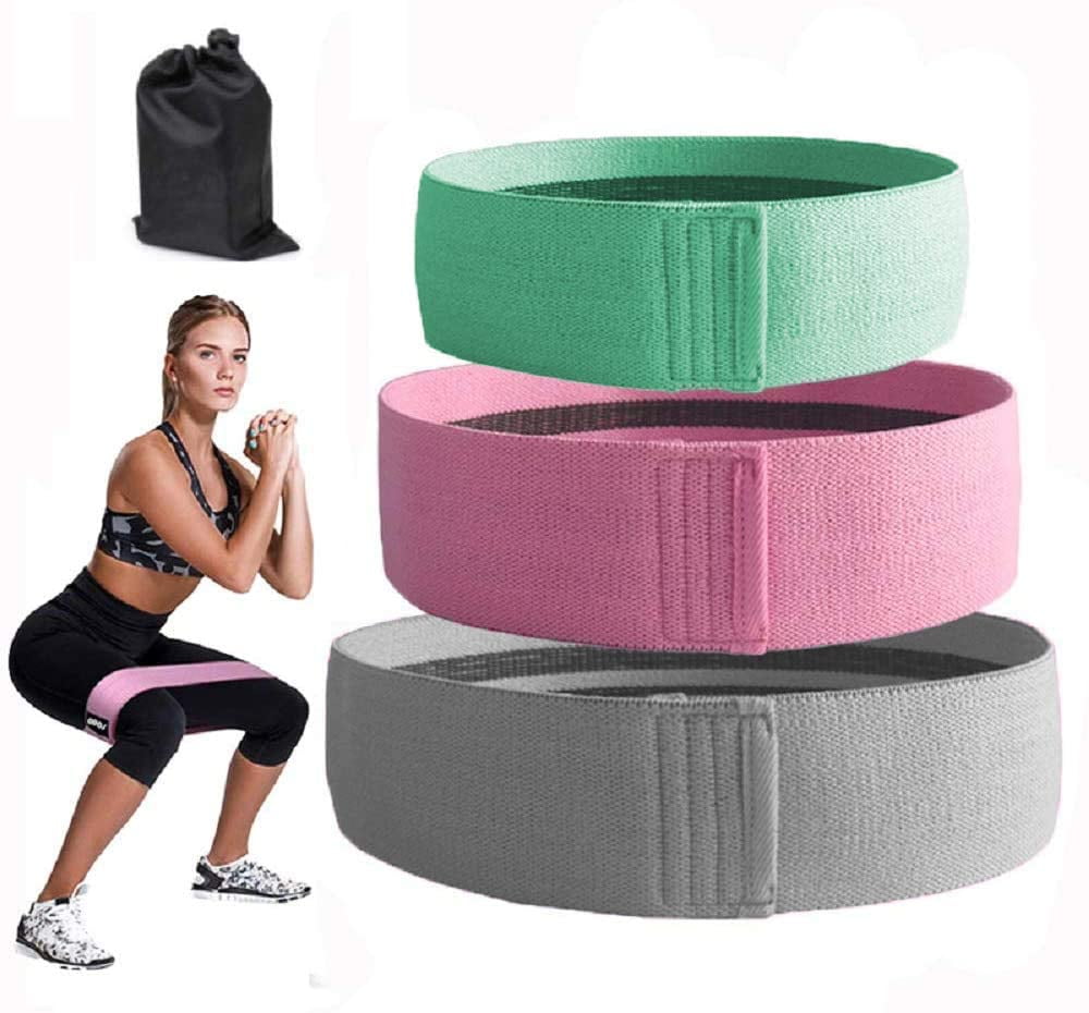 Hip Resistance Band Booty Band NonSlip Natural Latex Resistance Loop