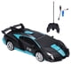 thumbnail image 2 of Coche teledirigido a escala 1:18 con un botón de deformación, robot transformable, regalo de cumpleaños para niños, 2 of 15