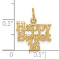 thumbnail image 2 of 10K Yellow Gold HAPPY SWEET 16 CHARM, 2 of 2