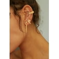 thumbnail image 3 of GDCOIN Snake Earrings 14K Gold Plated Small Simple Everyday Jewelry for Women, 3 of 6