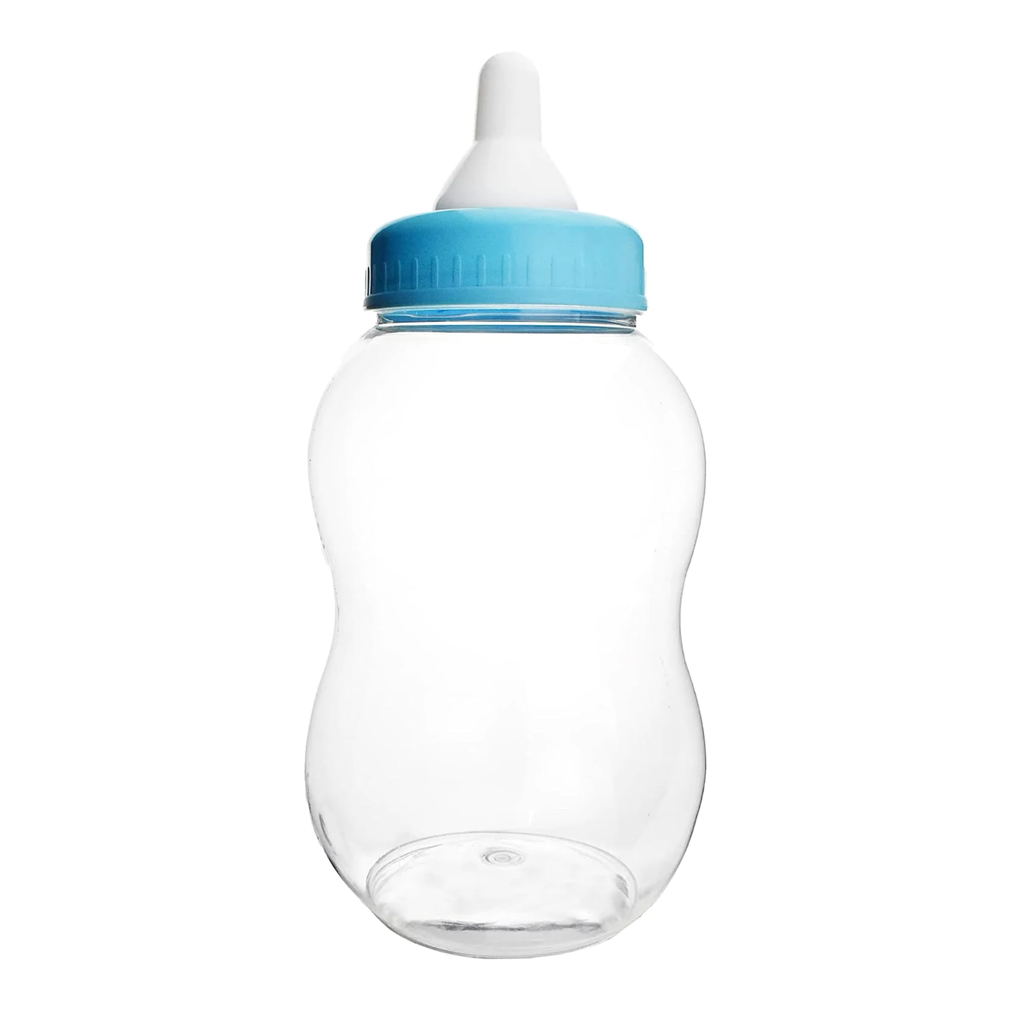 Large Plastic Baby Milk Bottle Coin Bank, 13-inch, Light
