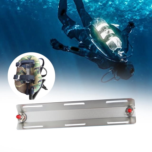 Buceo de buceo Adaptador de un solo tanque de agua Sports Sporter Scuba Tank con tornillo de montaje de 12.20 pulgadas