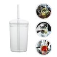thumbnail image 3 of Glass Straw Cup Large Capacity Glass Cup Household Beverage Cup Glass Drinking Cup, 3 of 3