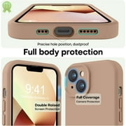 for iPhone 13 Case, Premium Silicone with [Camera Protection] [Soft Anti-Scratch Microfiber Lining] Shockproof Protective Phone Case for iPhone 13 Women Men Girls 6.1, Navy Blue