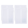 thumbnail image 1 of 4 Pack A4 File Portable Project Case,Plastic Storage Box for 8.5x11In Letter Paper, Scrapbook Documents Magazines Holder, 1 of 8