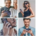 thumbnail image 2 of Designed for iPhone 12 Case, Designed for iPhone 12 Pro Case, Silicone Shockproof Phone Case with [Soft Anti-Scratch Microfiber Lining] 6.1 inch, Navy Blue, 2 of 13