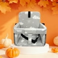 thumbnail image 6 of HOOETOON Shopping Cart Cover High Chair Cover Baby 2 in 1 Machine Washable Cotton Padded Safety Harness Toy Tether Toddler Infant Boy Girl ,Cloud GREY, 6 of 14
