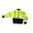 Hi Viz Green / Black, variant on Radians SJ11QB-3ZGS Weather Proof Jacket with Quilted Built  Hi Viz Green / Black