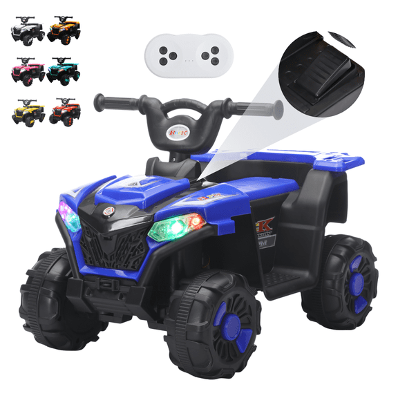 Cuatrimoto Eléctrica Para Niños Dodo Kids Bdm803 Batería 6v Azul