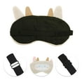 thumbnail image 2 of Unique Bargains Portable Adjustable Eye Mask for Comfortable Travel Beige, 2 of 3