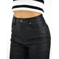 thumbnail image 4 of Pantalón Wide Leg tipo vinipiel Roman Fashion 6435 negro, 4 of 6