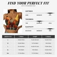 thumbnail image 4 of Bixox Women's Sunset Meditating Dog Pattern Fitness Navel Tank Top U-Back Yoga Tank Top Sweatshirt Sports Bra, 4 of 5