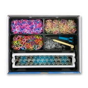 Rainbow Loom- Rubber Band Bracelet Craft Kit, 1,800 Rubber Bands Included, 8 Different Designs to Create, 5 Compartments For Easy Storage, High Quality Craft for Ages 7 and Up