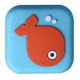 thumbnail image 1 of Workhe Silicone Crash Pad Cartoon Mute Thickened Wall Silicone Crash Pad Door Handle Anti-Collision Pad Protective Sticker Type 1, 1 of 1