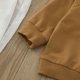 thumbnail image 5 of Gibobby Conjunto de leggings para bebés y niñas Conjunto de ropa de 2 piezas para niños pequeños, camisetas de manga larga de invierno, pantalones(Marrón,2-3 Años), 5 of 5