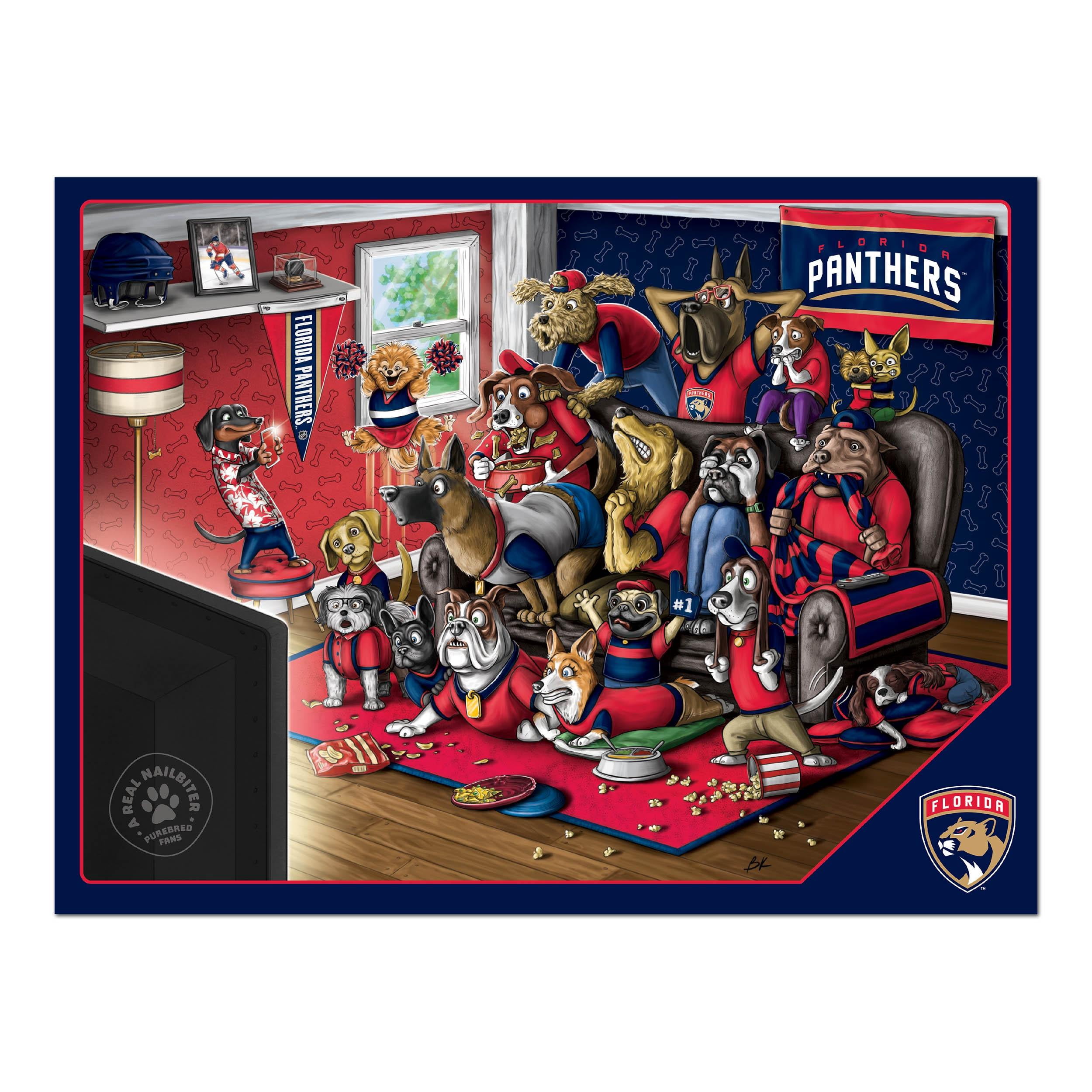 YouTheFan NHL Florida Panthers Purebred Fans Nailbiter Puzzle - 500 PC
