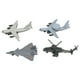 thumbnail image 4 of Juguete modelo de avión, 4 piezas de avión extraíble, avión extraíble, juguete de avión para niños, grado profesional, 4 of 9