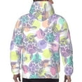 thumbnail image 7 of Rateoe Sea Turtles Pattern Mens Hoodie, Pullover Hooded Sweatshirt, Kangaroo Pocket Hoodie Ideal for Daily Wear, Travel and Home-4X-Large, 7 of 7