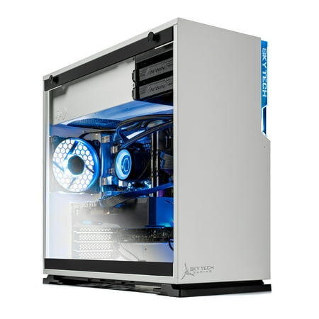Skytech Gaming - SHIVA Gaming Desktop - Intel Core i7-11700F - 16GB Memory - NVIDIA GeForce RTX 3060 12GB - 1TB SSD - 240mm AIO - White