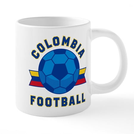 CafePress - Colombia Football Mugs - 20 Oz White Ceramic Mega Mug