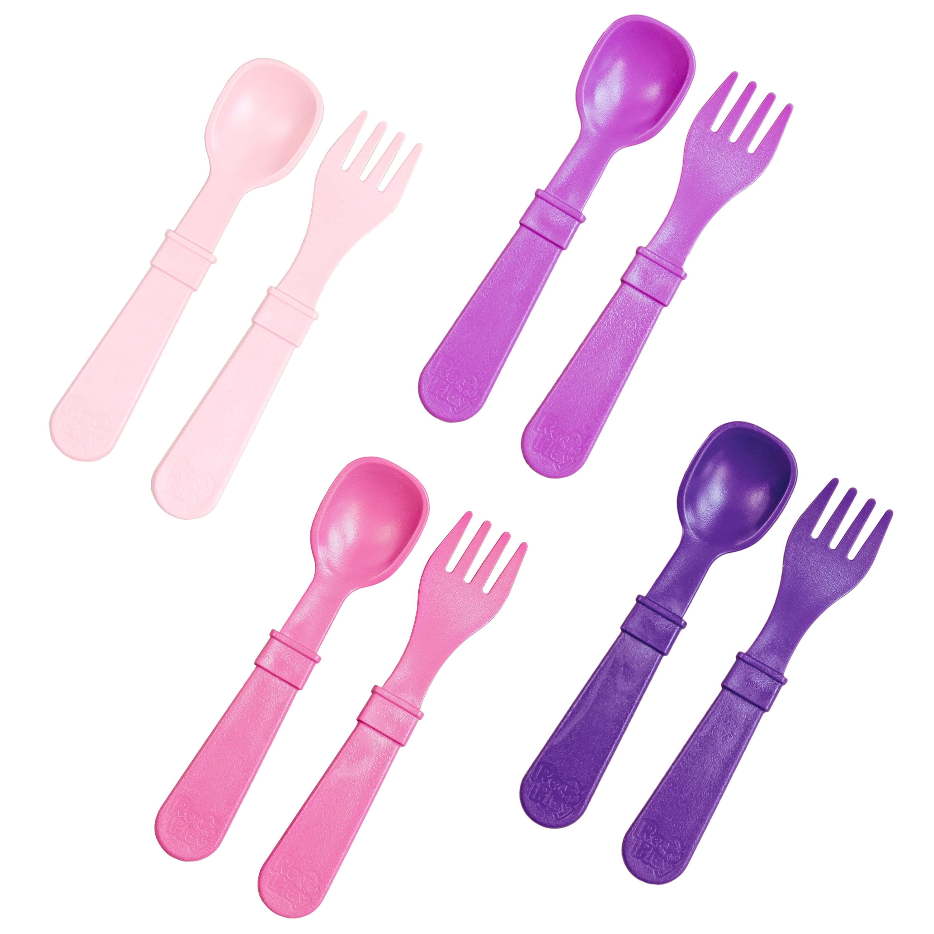 RePlay Toddler Utensils, Kids Silverware 8 BPA Free Baby Utensils
