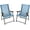 Navy, variant on DreamyTrendy Patio Chairs Set of 2, Folding Patio Chairs for Deck Beach Camping Dining Picnic, Portable Sling Back Chairs Space Saving Blue（1 Count (Pack of 4)，Turquoise）