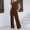 Coffee, variant on 2 Piece Sets For Women Summer Travel Vacation Outfits Workout Ruched Tops Wide Leg Pants Sets Shirt And Skirt Set for Women Formal Womens Party Dress Dressy Pant Suits Dress for Women 80s Jumpsuits