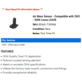 thumbnail image 2 of Air Mass Sensor - Compatible with 2001 - 2006 LS430 2002 2003 2004 2005, 2 of 2