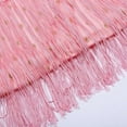 thumbnail image 7 of Women’s Dresses Flapper Dresses Fringe Mini Dresses (Pink M), 7 of 7
